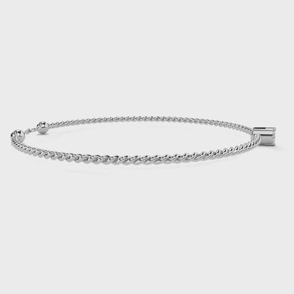 Personalized Lab Grown Diamond Bracelet