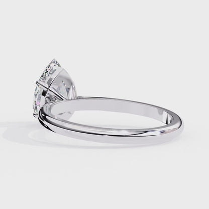 Solitaire Serenade - Solitaire Pear Ring