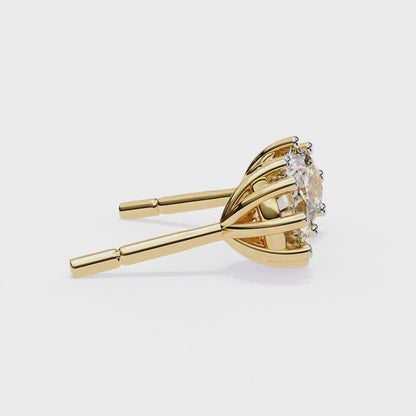 8 - Prong Elegant Studs