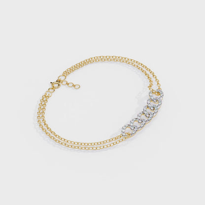 Chic Lab Grown Diamond Bracelet