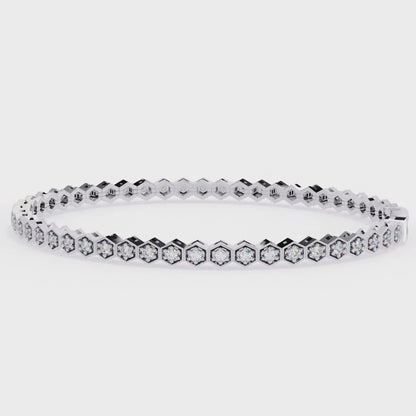 Sustainable Lab Created Diamond Bracelet
