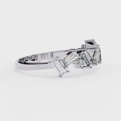 Baguette Lab Grown Diamond Band