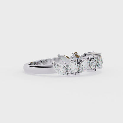 Cocktail Lab Grown Diamond Engagement Band