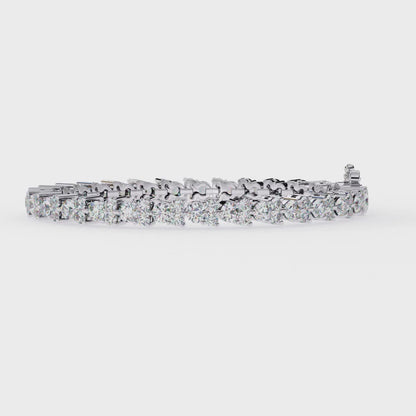 Luxurious Lab Grown Diamond Tennis Bracelet